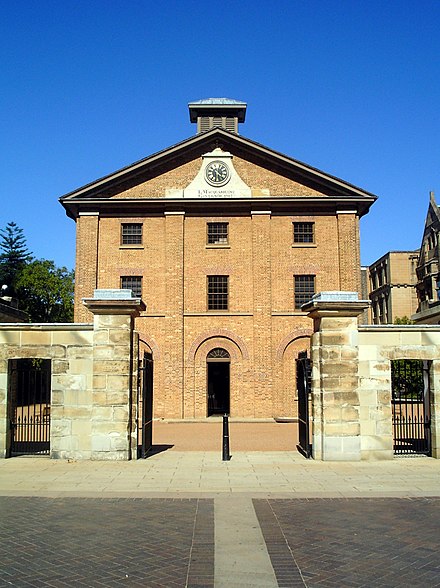 The Hyde Park Barracks Museum on Macquarie Street