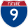 Interstate 9 marker