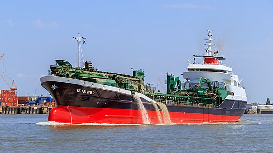 Hopper dredger "Spauwer" Bremerhaven