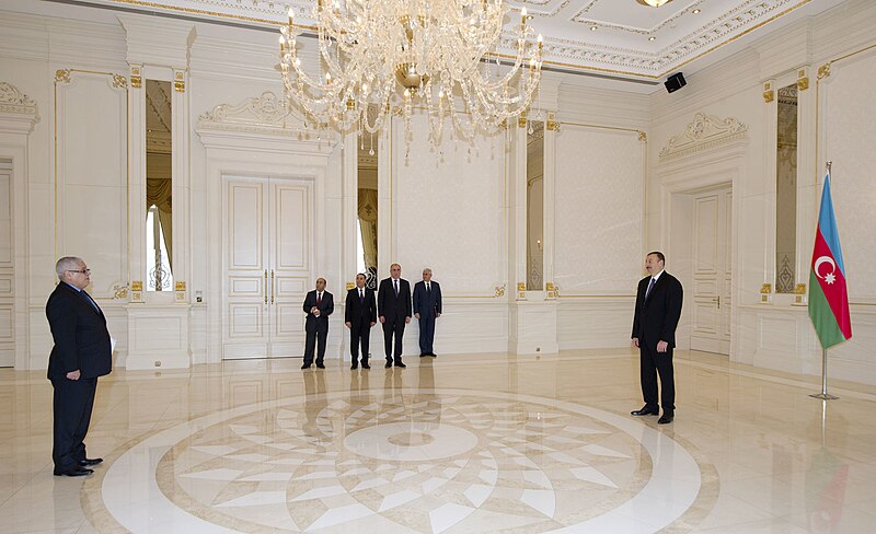 File:Ilham Aliyev received credentials of incoming Ambassador of Algeria 2011.jpg