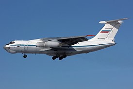 Il-76M van de Russische luchtmacht, identiek aan de gecrashte