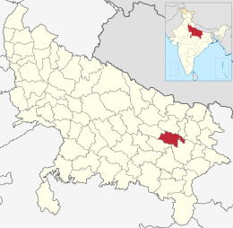 India Uttar Pradesh districts 2012 Ambedkar Nagar.svg