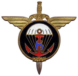 Illustrativt billede af sektion 6. Marine Infantry Parachute Regiment