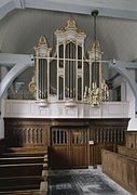 Interieur met orgel