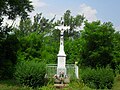 Kreuz in der Nähe des Bahnhofs