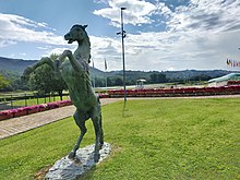 Ingresso dell'ippodromo dei Marsi