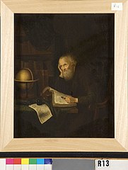 A philosopher in his study