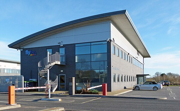 Jack Walker House, former Flybe head office at Exeter Airport