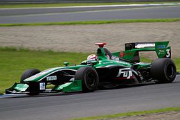 Джеймс Росситер 2014 Super Formula Motegi Q2.jpg