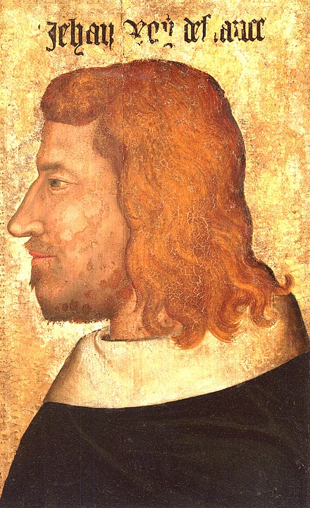 Portrait of King John II, the Good aged 31