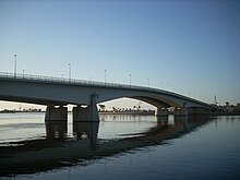 The Jeliana Bridge connects Jeliana with the city centre and old town.