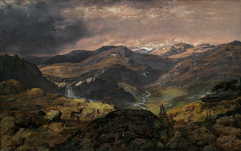 File:Johan Christian Dahl - View over the Måbødal - Måbødalen - KODE Art Museums and Composer Homes - RMS.M.00101.jpg