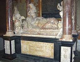 Tomb of John III in Uppsala Cathedral.