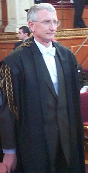 John Hood, appointed Vice-Chancellor in 2004. John Hood 20050317.jpg