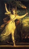 Thaïs, 1781, Joshua Reynolds, modelado por la cortesana Emily Warren