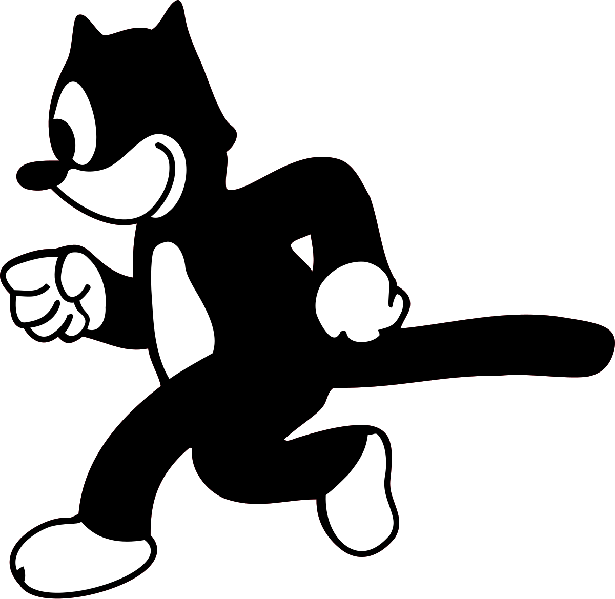 Vintage Toons Bendy 1920s Cartoon Character Bendy JPG PNG 