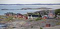 Un village de pêcheurs sur l'île de Jurmo à Korpo, Finlande.