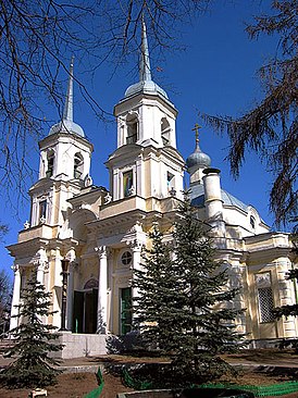 La Iglesia de la Trinidad es el único sobreviviente de los edificios señoriales de Rumyantsev-Zadunaisky.