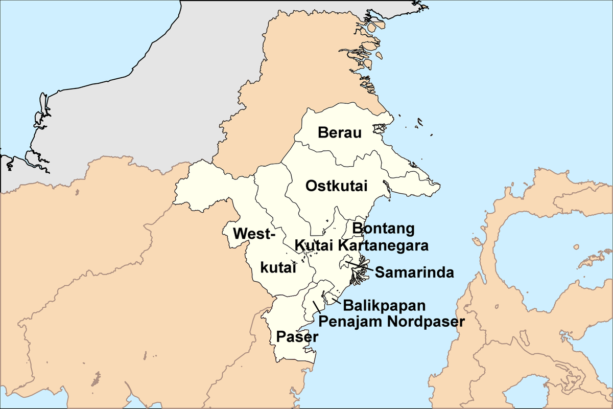  Kalimantan  Timur Wikipedia