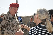 [2] Bundeswehrgeneral Lather bei einem Interview