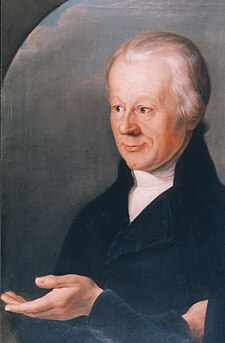 Karl Gottlob von Anton na olejomalbě Friedricha Philippa Reinholda (1779–1840) v zasedacím sále Hornolužické společnosti věd v Görlitz