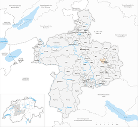 Gemeindestand vor der Fusion am 1. Januar 2018