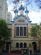 Russian Orthodox church in San Telmo.
