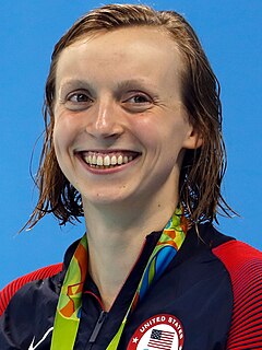 Katie Ledecky American swimmer