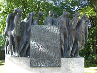 Memoriale presso la stazione ferroviaria di Kaufering