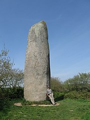 El menhir de Kerloas, de 9,50 m