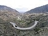 View of the entrance to the pass from Pakistan.