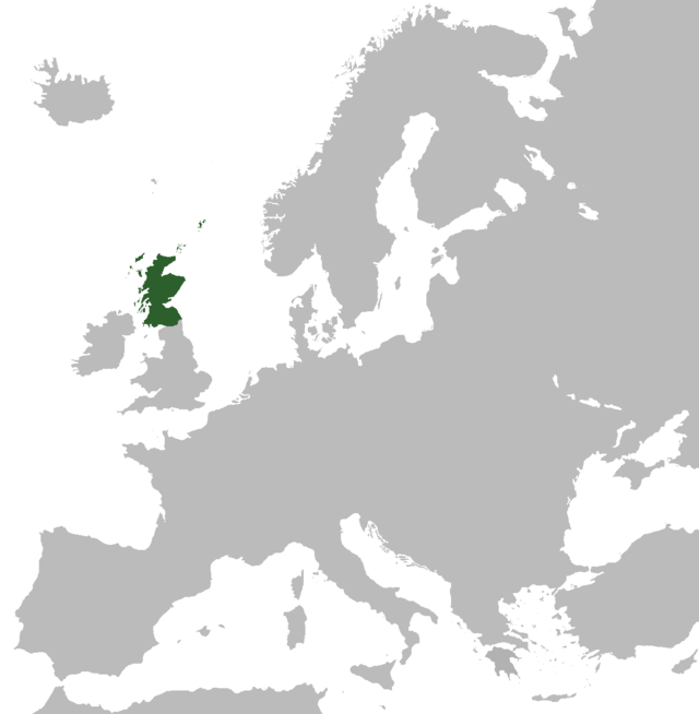 Położenie Szkocji