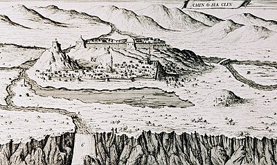 Knin during the Venetian siege of 1687