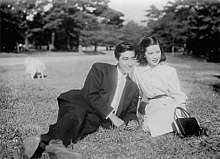 Koji Tsuruta - Setsuko Wakayama in Bara gassen (1950).jpg