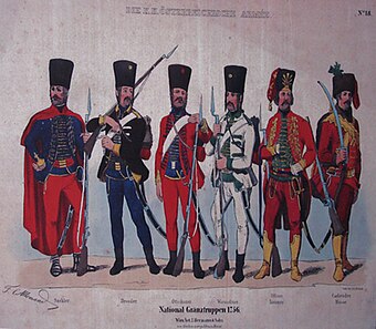 Soldiers of the Military Frontier against the incursions of the Ottoman Turks, 1756