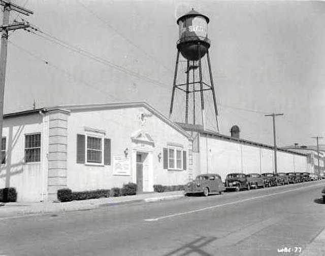 Leon Schlesinger Productions studio (also nicknamed Termite Terrace), part of the Old Warner Brothers Studio, 1351 North Van Ness Avenue, Los Angeles,