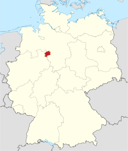 Arrondissement rural de Schaumburg - Localisation