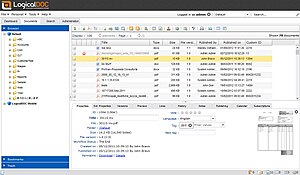 LogicalDOC - prohlížeč dokumentů