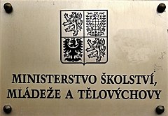 Suuntaa-antava kuva artikkelista Tšekin tasavallan opetus-, nuoriso- ja urheiluministeriö