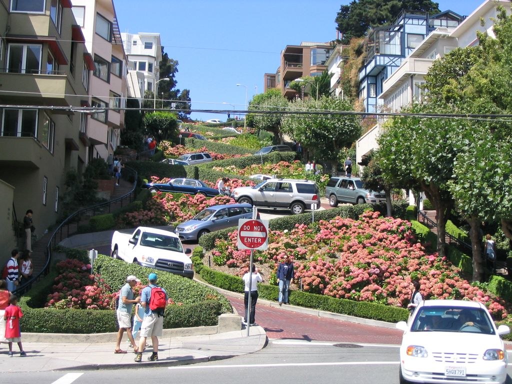 Lombard Street San Francisco 2004