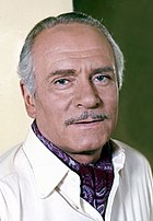 Photo of Laurence Olivier in 1973.