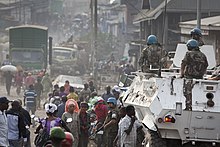 MONUSCO forces and refugees in Goma, DRC during the M23 rebellion. M-23 crisis in Goma (7563069462).jpg