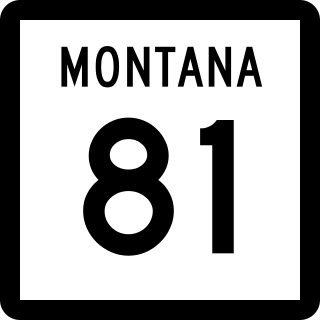 <span class="mw-page-title-main">Montana Highway 81</span>