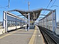 三河八橋駅プラットホーム