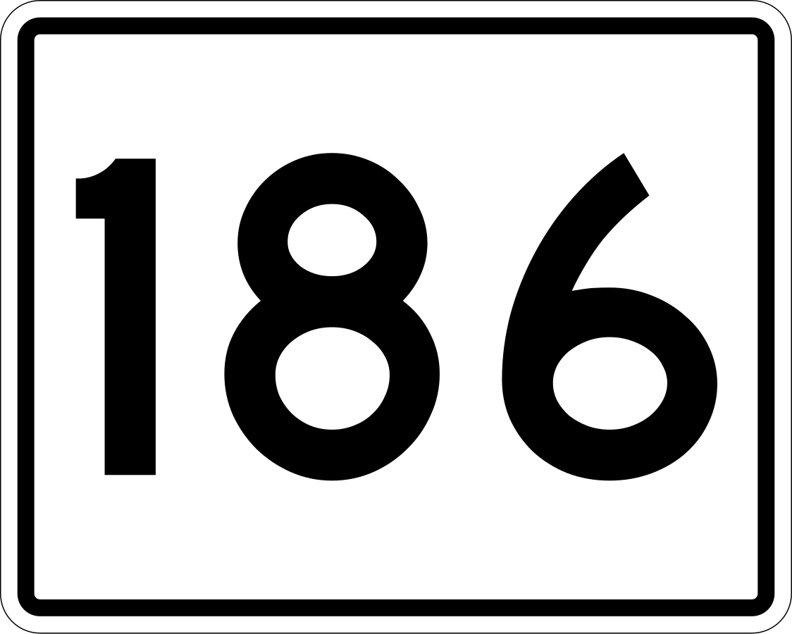 186. Цифра 186. Трафарет 186. 86 Картинки. 2023 Черные цифры.