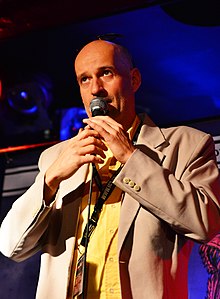 Mambo Kurt performing in 2015 Mambo Kurt - Hamburg Metal Dayz 2015 03.jpg