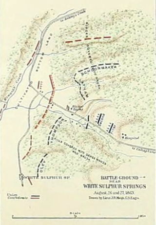 <span class="mw-page-title-main">White Sulphur Springs order of battle</span>