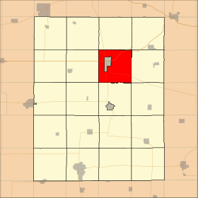 Locatie van Union Township