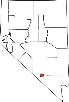 Mapa de Nevada com destaque para Bullfrog County.svg