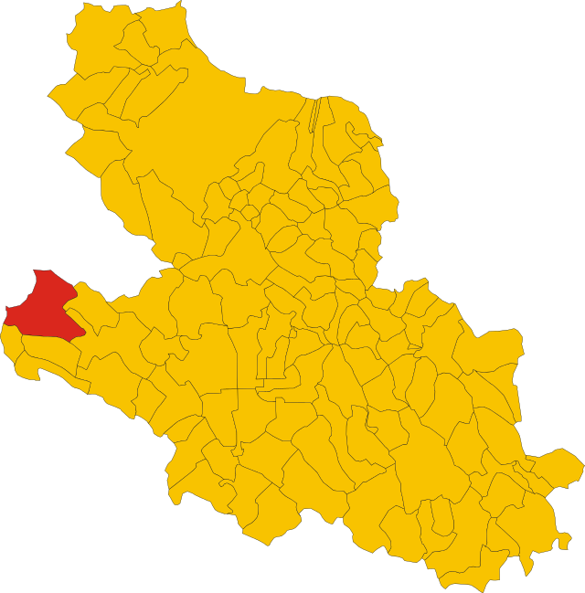 Carsoli - Localizazion